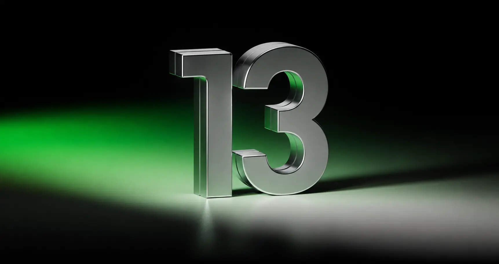 13